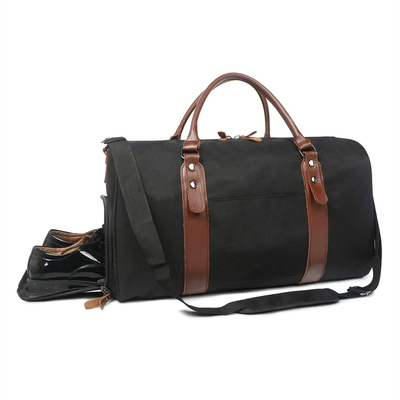 주문 21X5.1X12 인치 여행 가방 밤새 사용할 수 있는 검은색 online manufacture