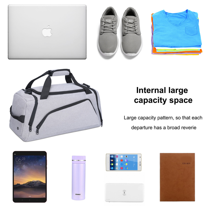 130l 120l 115l 110l 100l Xl 여자용 대형 듀펠 여행 가방 50x20x24cm